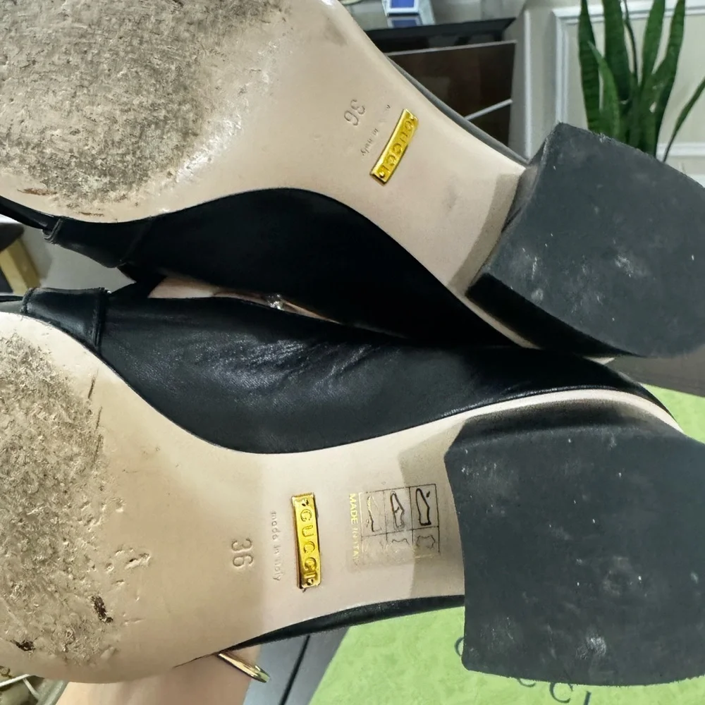 Gucci Marmont Black loafers size 36 - Picture 7 of 7